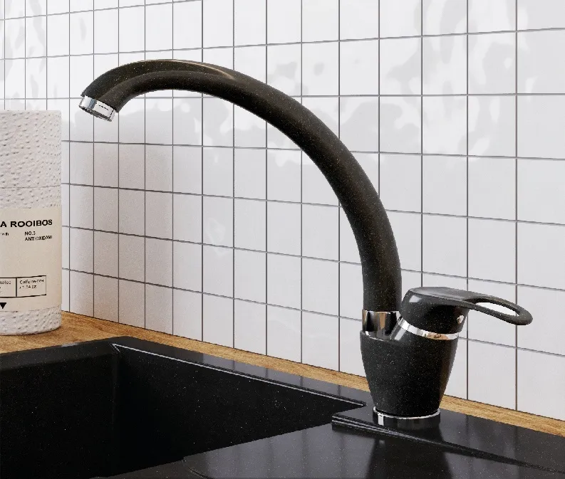 Детальное фото товара: Polygran Денеб, смеситель, космос №316