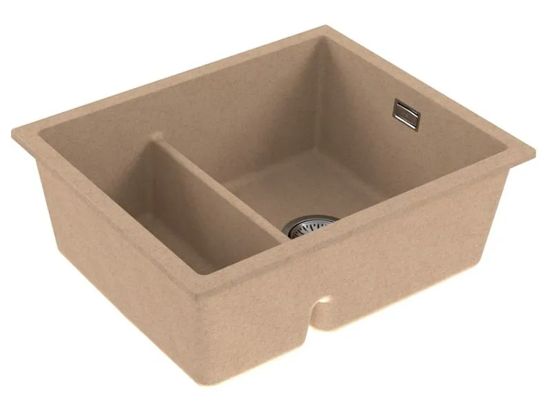 Детальное фото товара: ALVEUS OMNI 50 GRANITAL BEIGE-G55, мойка, гранит, бежевый (в комплекте с сифоном 1150202)