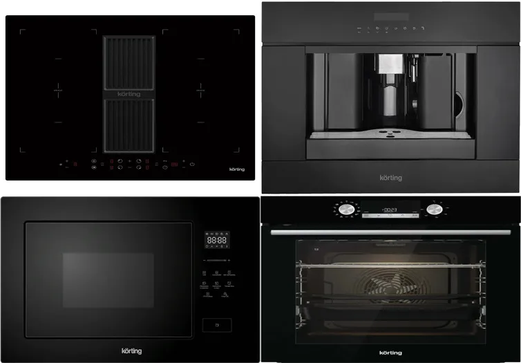 Фото товара: KORTING HIBH 68980 NB + OKB 8931 CESN + KMI 827 GN + KCM 9200 BG