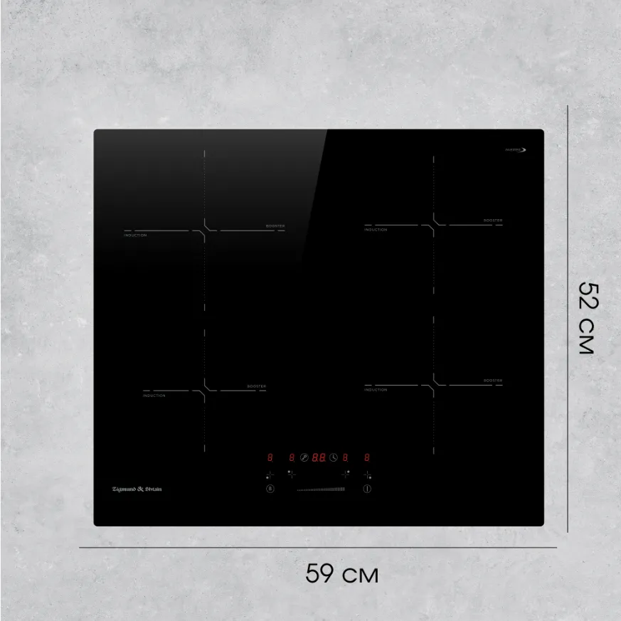 Детальное фото товара: Zigmund & Shtain CI 60.6 B индукционная поверхность