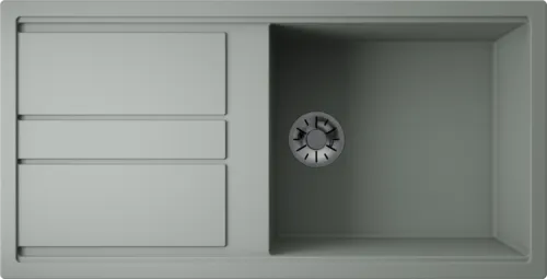 Фото товара: Omoikiri Kitagawa 100-WG, мойка, керамика, wind green