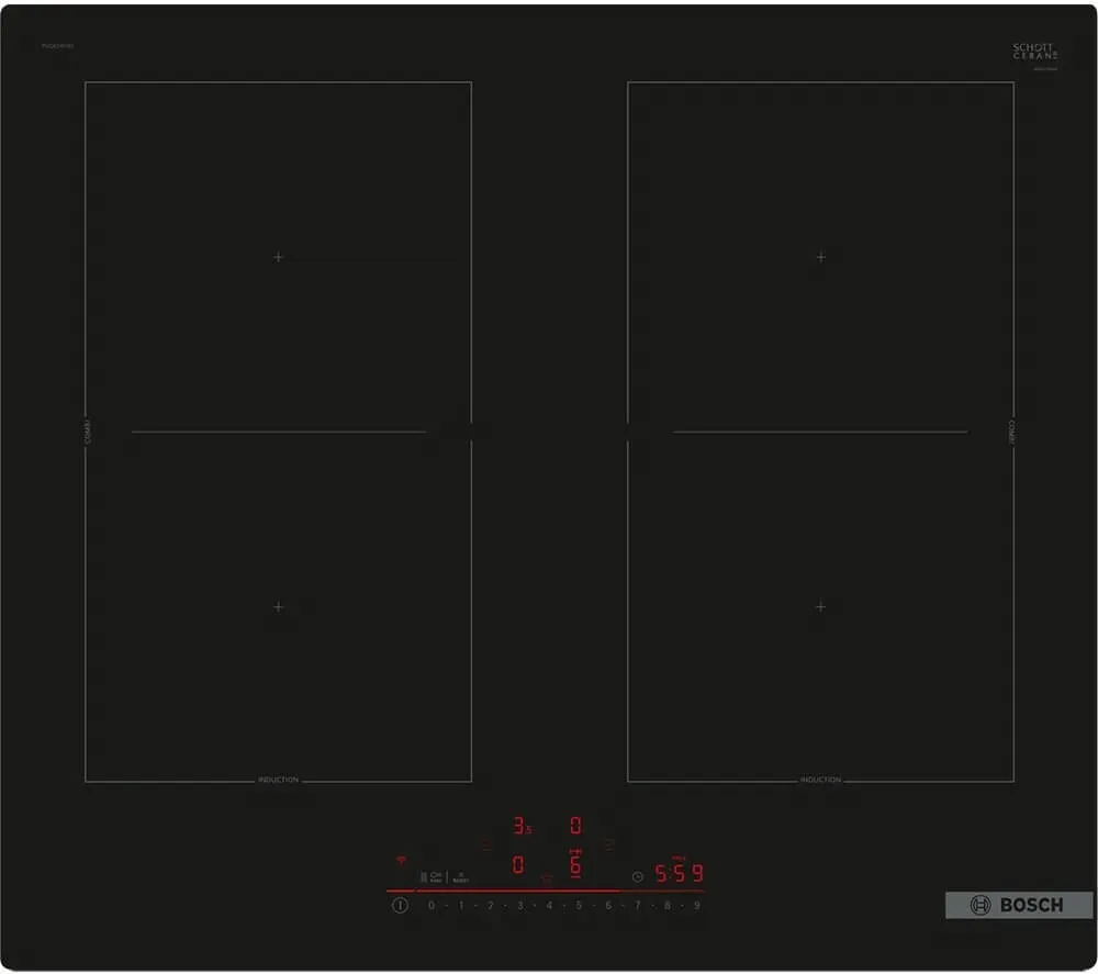 Фото товара: Bosch PVQ61RHB1E индукционная поверхность