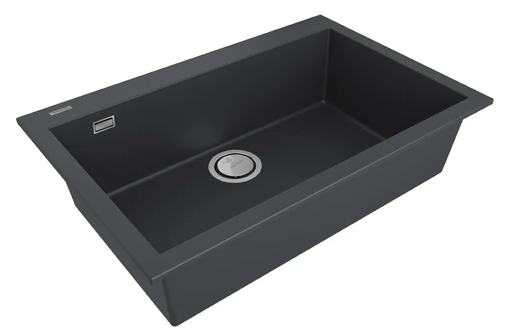 Детальное фото товара: Paulmark DECORATION 76, мойка, гранит, антрацит