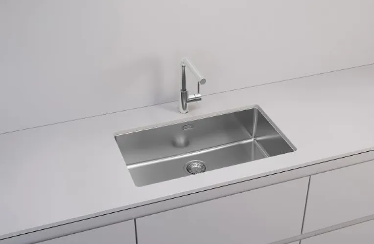 Детальное фото товара: ALVEUS KOMBINO 60 SAT-90, мойка, нержавеющая сталь сатин (в комплекте с сифоном 1130550)