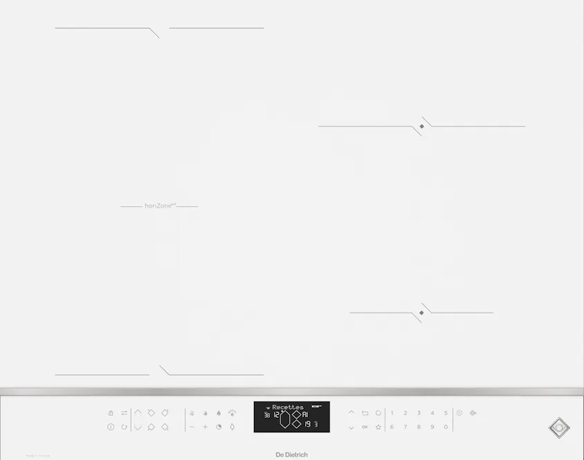 Фото товара: De Dietrich DPI4431W индукционная поверхность