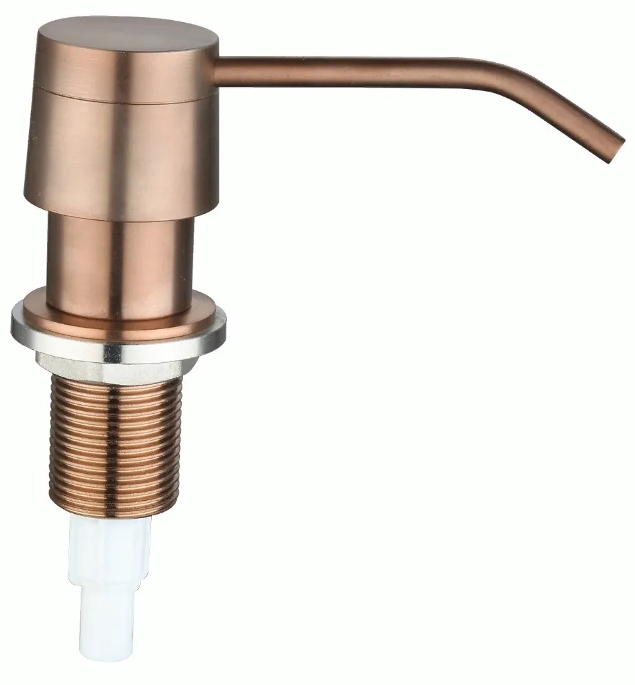 Детальное фото товара: Seaman SSA-011-CS (Copper Satin, PVD, satin) дозатор для жидкого мыла, медь сатин