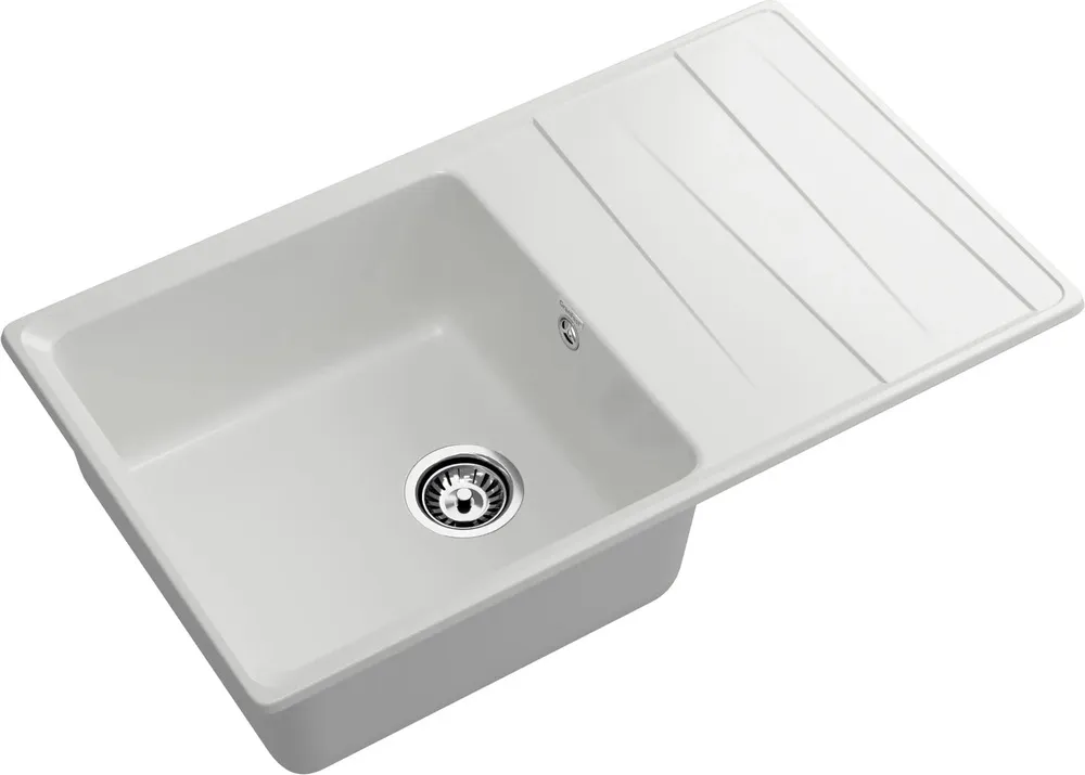 Детальное фото товара: GranFest LEVEL GF-LV-860L, мойка, мрамор, иней