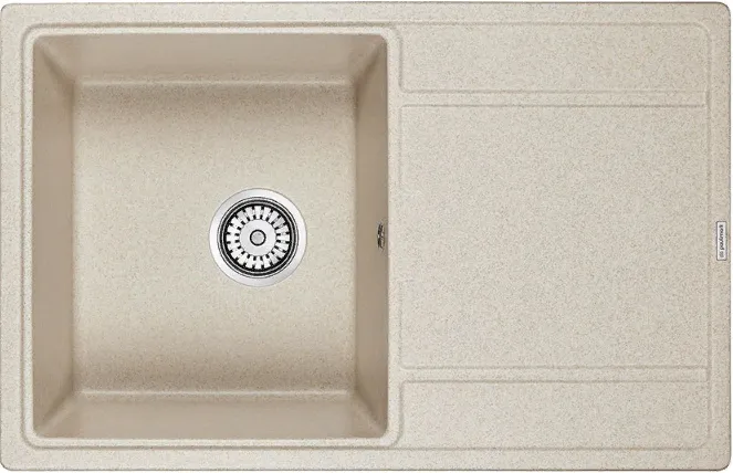 Детальное фото товара: Paulmark FLUGEN 50-780, мойка, гранит, бежевый