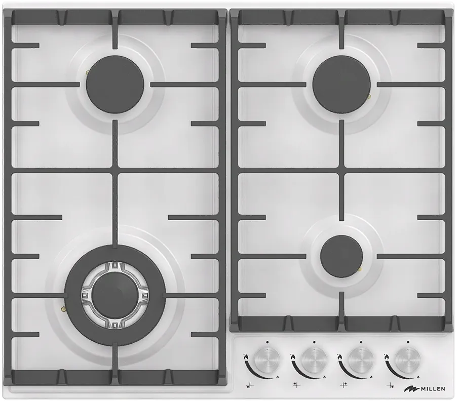 Фото товара: MILLEN MGH 602 WH газовая поверхность
