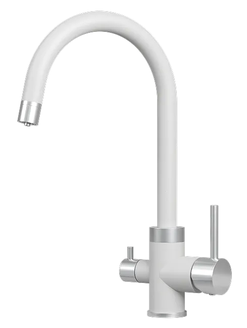 Фото товара: GRANULA 5169 смеситель, нержавеющая сталь, арктик