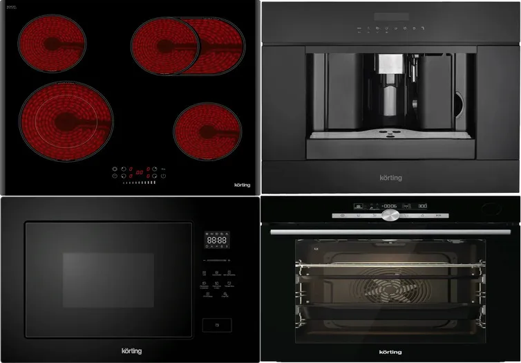 Фото товара: KORTING HK 62550 B + OKB 9982 EN ST + KMI 827 GN + KCM 9200 BG