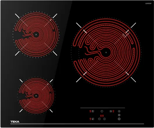 Детальное фото товара: Teka TB 6315 BLACK стеклокерамическая поверхность