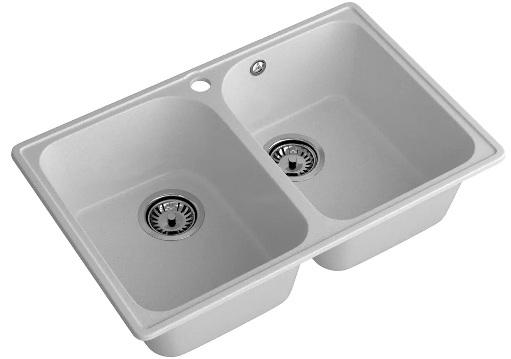 Детальное фото товара: ЭкоМ 7448-2, мойка, гранит, серый