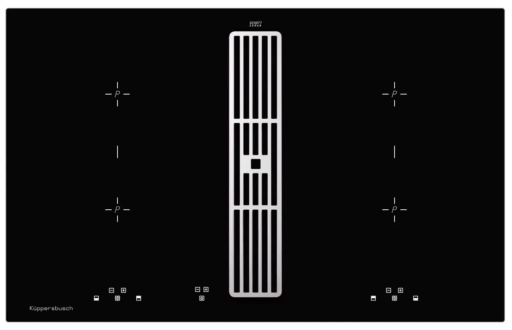Детальное фото товара: Kuppersbusch KMI 8500.0 SR Silver Chrome индукционная поверхность