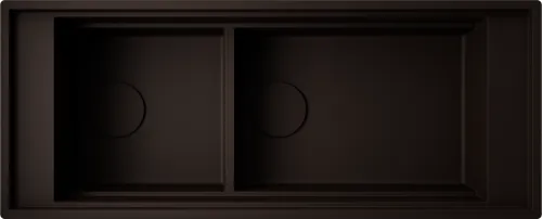 Детальное фото товара: Omoikiri Sintesi Pro 114-2-MO, мойка, керамика, мокко