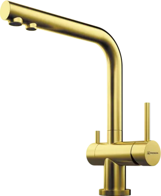 Фото товара: Omoikiri Nagano-LG, смеситель, светлое золото