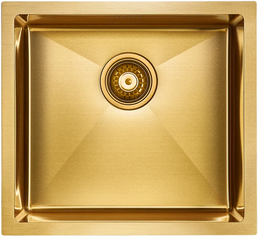 Фото товара: Paulmark MARX, мойка, нержавеющая сталь, брашированное золото