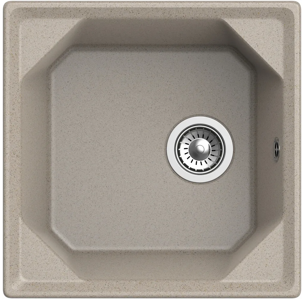 Фото товара: GranFest UNIQUE U-500, мойка, мрамор, песочный