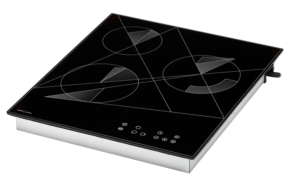 Детальное фото товара: Krona FIDATO 45 BL стеклокерамическая поверхность