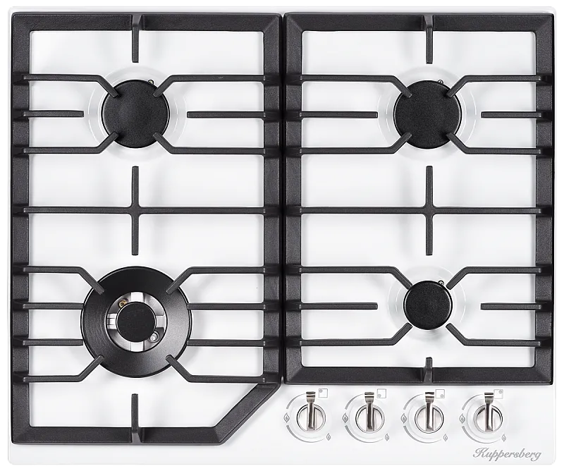 Фото товара: Kuppersberg FS 603 W Silver газовая поверхность