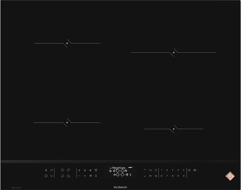 Фото товара: De Dietrich DPI4420H индукционная поверхность