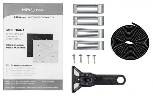 Детальное фото товара: Krona MERIDIANA 60 BL индукционная поверхность