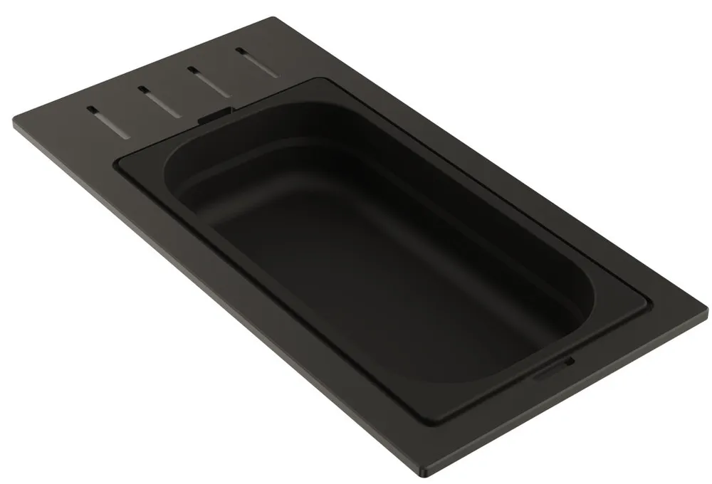 Детальное фото товара: Omoikiri DC-01-1-GB, контейнер, нержавеющая сталь/графит