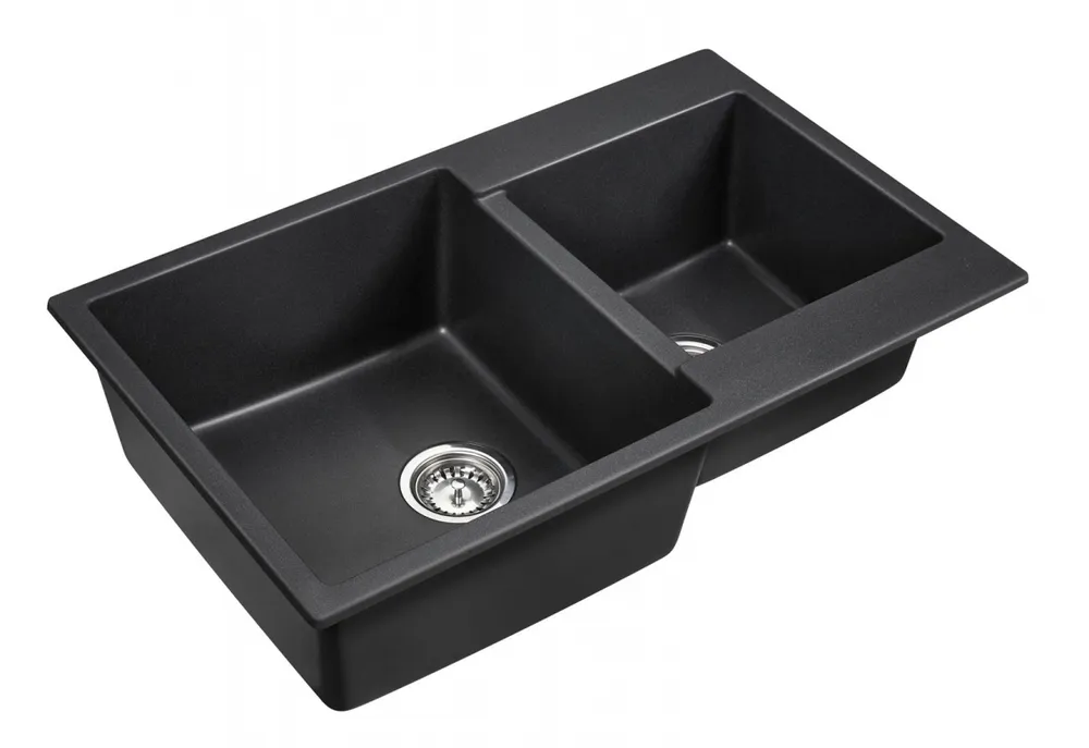 Фото товара: Emar EMQ-2800.Q, мойка, гранит, оникс