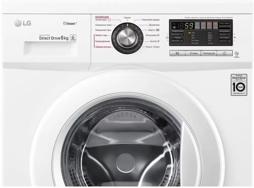 Детальное фото товара: LG F1296NDS0