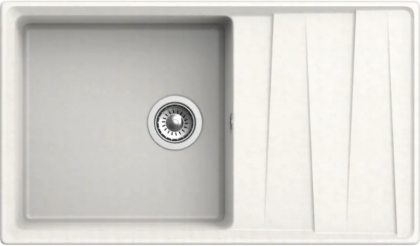 Фото товара: GranFest LEVEL GF-LV-860L, мойка, мрамор, белый