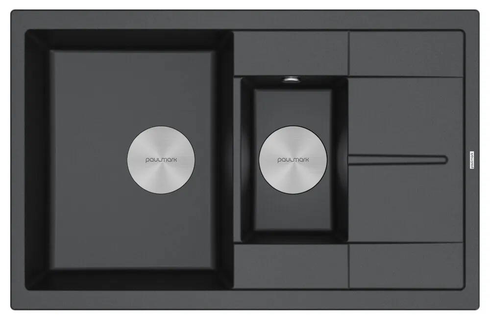 Фото товара: Paulmark FLUGEN 60/1,5, мойка, гранит, черный
