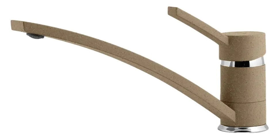 Фото товара: GranFest 1724, смеситель, мрамор, песочный