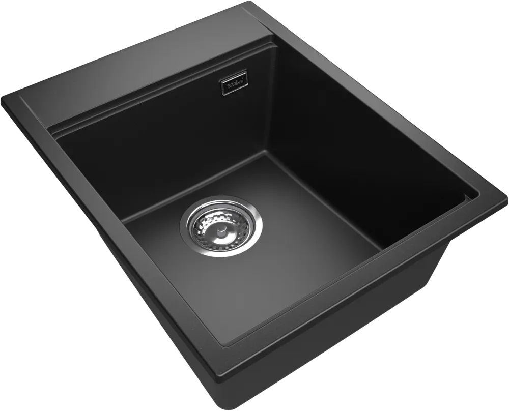 Детальное фото товара: Rivelato TESORO TR-405 antracite, мойка, гранит, антрацит