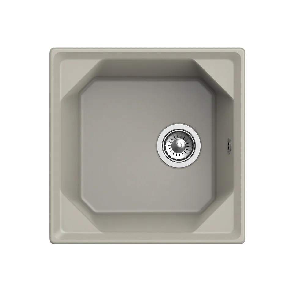 Детальное фото товара: GranFest UNIQUE U-500, мойка, мрамор топаз