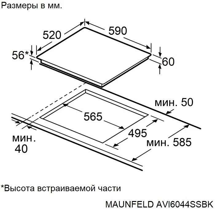 Схема встраивания