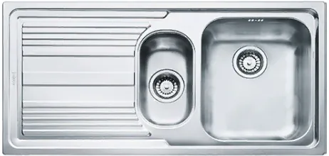 Детальное фото товара: Franke LLX 651, мойка, нержавеющая сталь, чаша справа