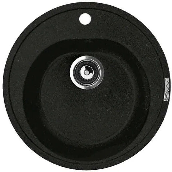 Фото товара: LAVA R.2 LAVA, мойка, гранит, черный металлик