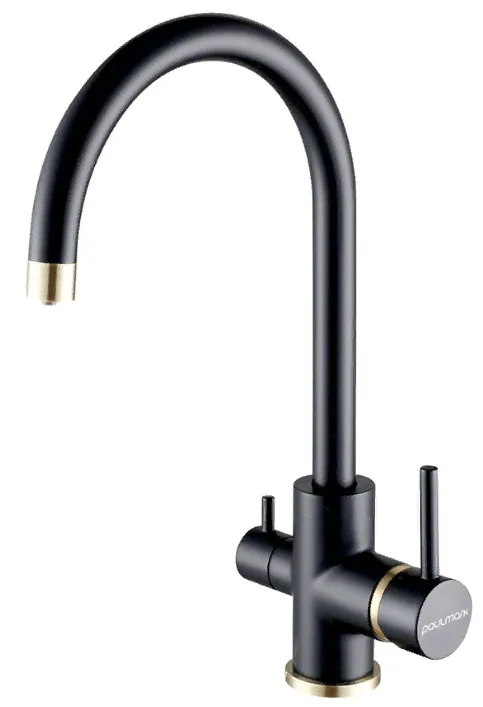 Фото товара: Paulmark ESSEN, смеситель, антрацит/бронза