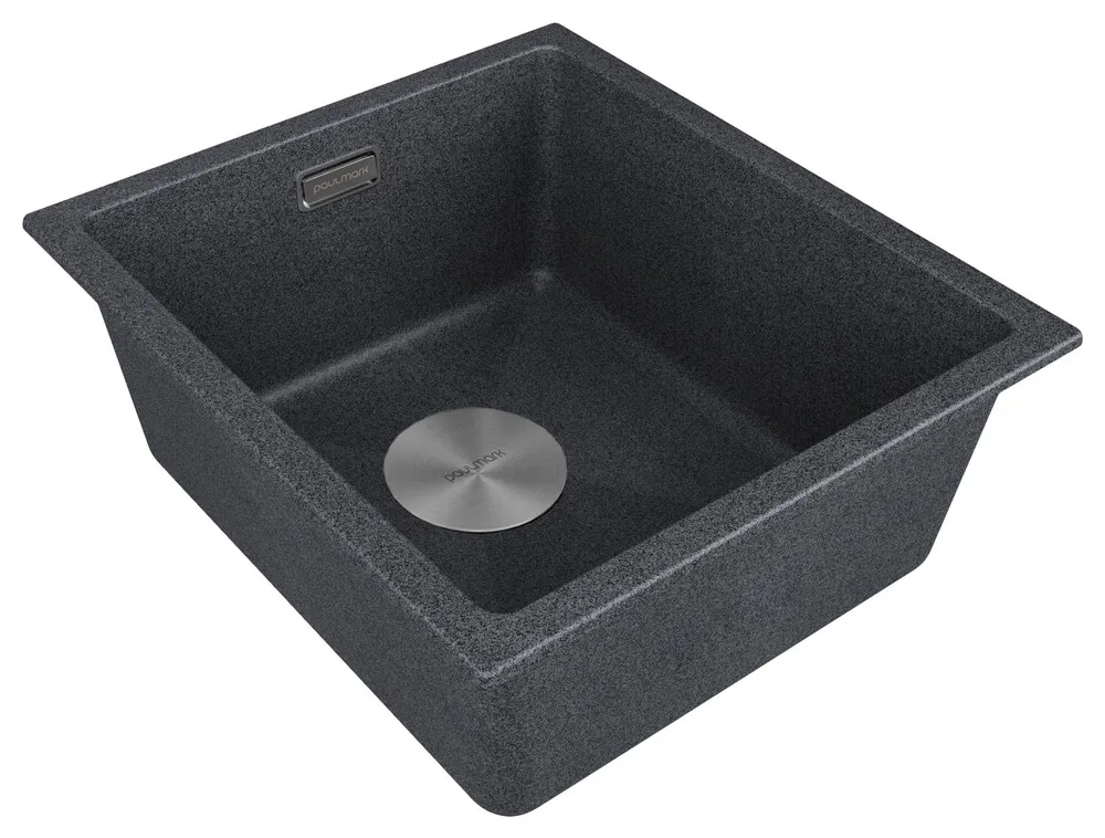 Детальное фото товара: Paulmark LUMI 41UNI, мойка, гранит, графит