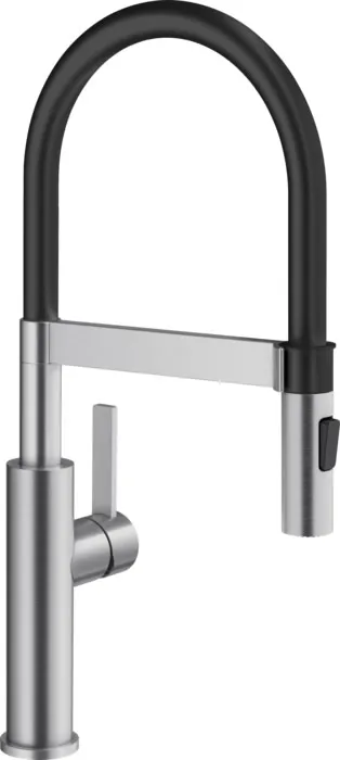 Фото товара: Blanco Sonea-S, смеситель, нержавеющая сталь матовая