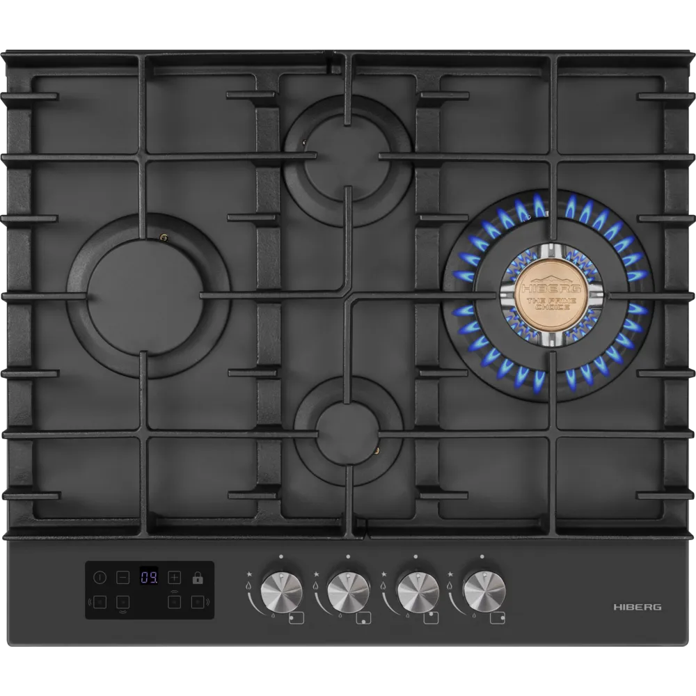 Фото товара: HIBERG VM 6245 Gr газовая поверхность