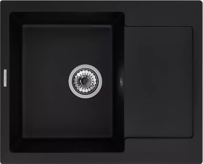 Фото товара: Kuppersberg MODENA 1B1D BLACK METAL