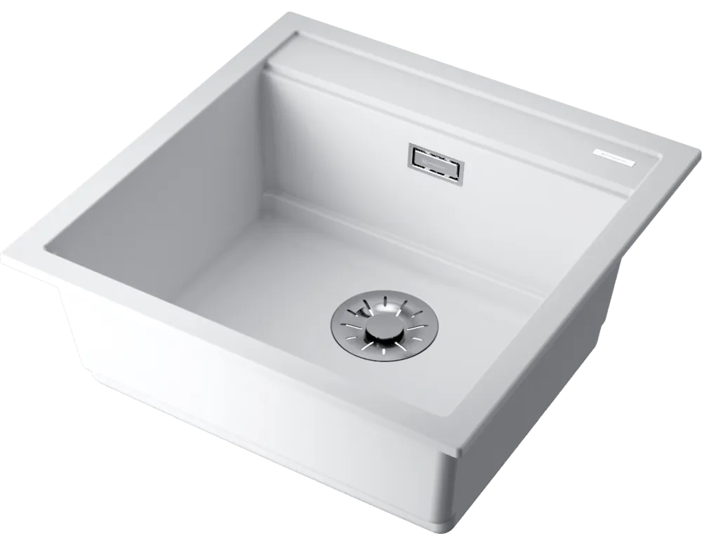 Детальное фото товара: Omoikiri Kitagawa 51-WH, мойка, керамика, белый