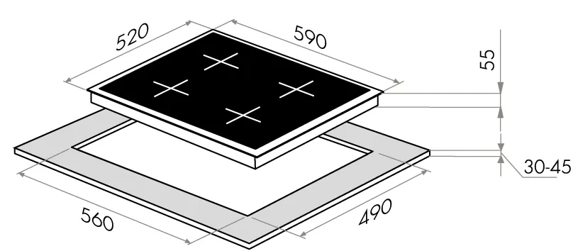 Схема встраивания