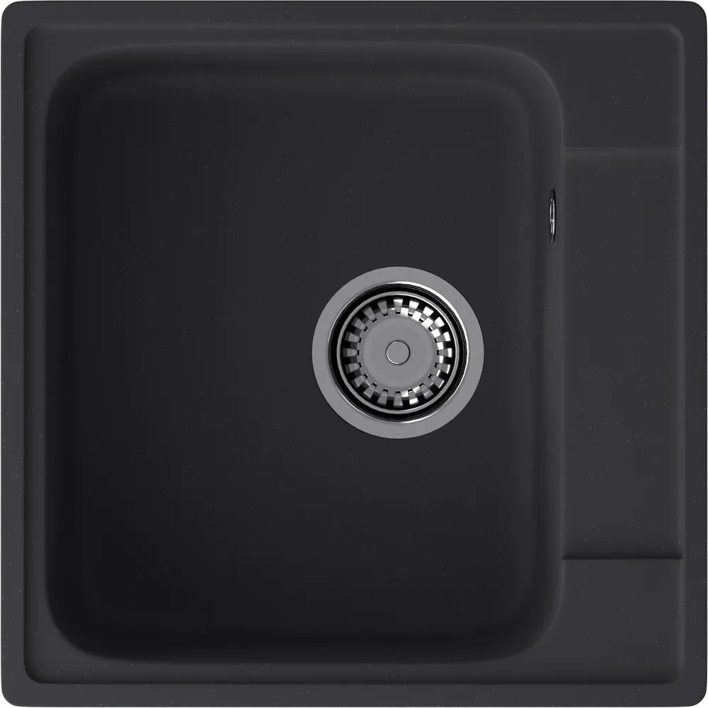 Детальное фото товара: ЭкоМ 4848, мойка, гранит, черный