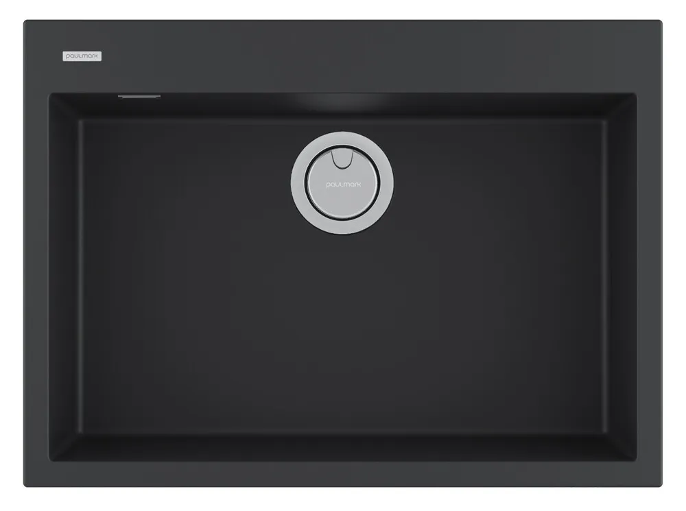 Фото товара: Paulmark DECORATION 69, мойка, гранит, антрацит