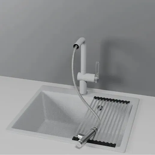 Детальное фото товара: GRANULA 8169 смеситель, гранит, базальт