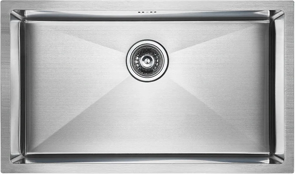 Детальное фото товара: Paulmark NEXT 74 UNI, мойка, нержавеющая сталь брашированная