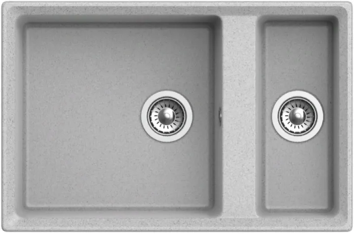 Фото товара: GranFest LEVEL GF-LV-760K, мойка, мрамор, серый
