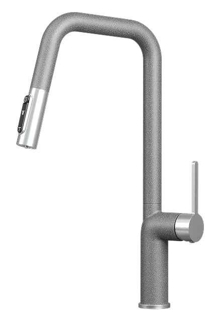 Фото товара: GRANULA 9011 смеситель, нержавеющая сталь, графит